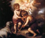 Bartolome Esteban Murillo Shell and the children Sweden oil painting reproduction